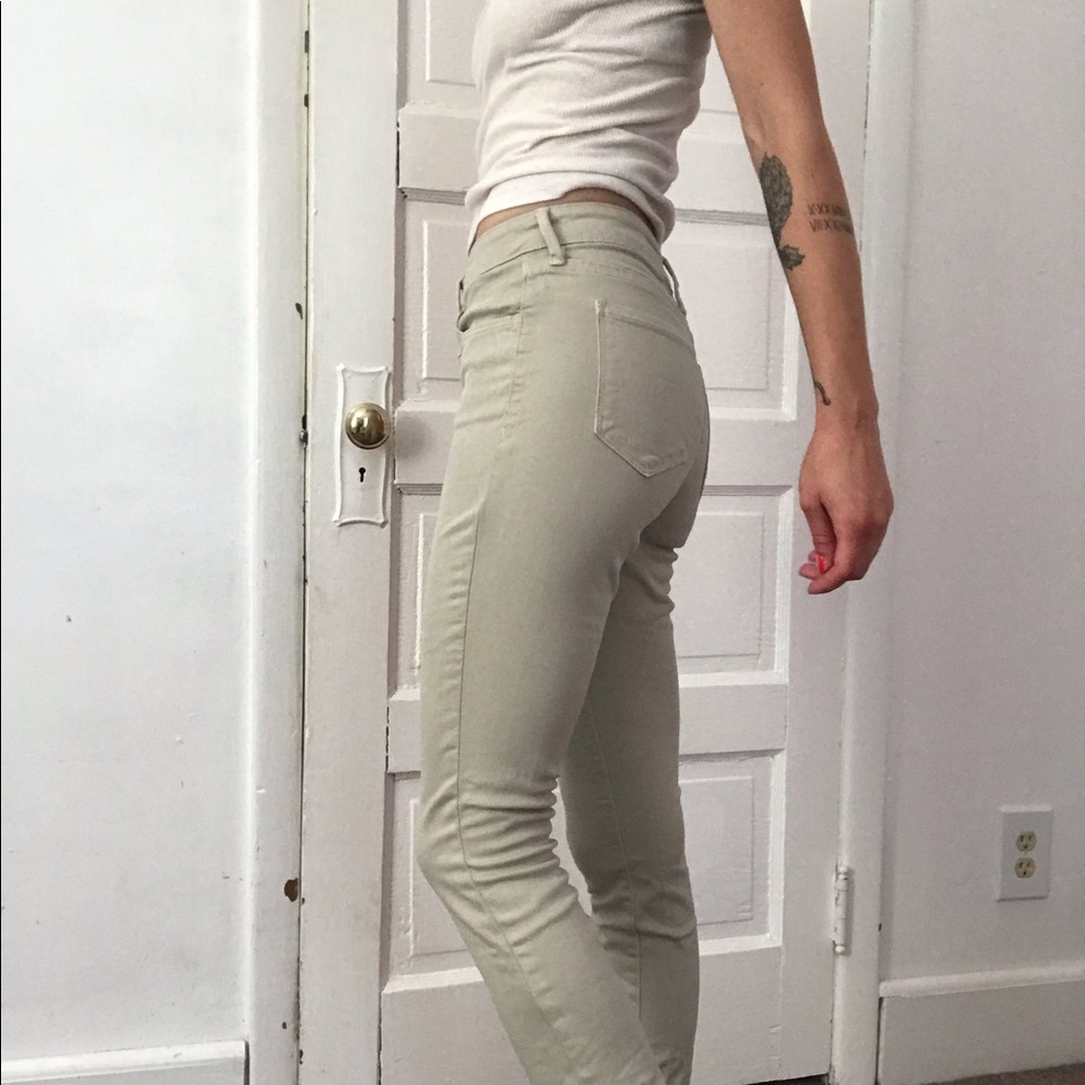 Old Navy Rockstar Mid-rise Khakis